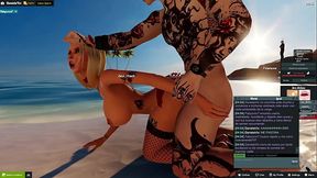 3dxchat | LoliVix | 61 | Hot wife sex - stupid big tits blonde being used for sex at the club, beach and movie theater | 1ra parte