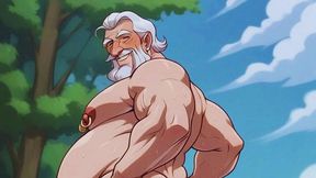 the old wizard of the kingdom likes to give his ass to the subjects of the castle. anime hentai fantasy