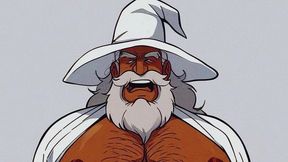 the old wizard of the kingdom likes to give his ass to the subjects of the castle. anime hentai fantasy