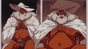 the old wizard of the kingdom likes to give his ass to the subjects of the castle. anime hentai fantasy