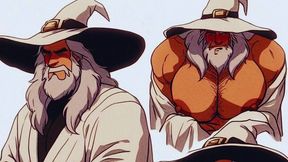 the old wizard of the kingdom likes to give his ass to the subjects of the castle. anime hentai fantasy