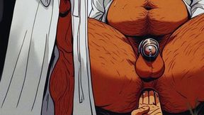 the old wizard of the kingdom likes to give his ass to the subjects of the castle. anime hentai fantasy