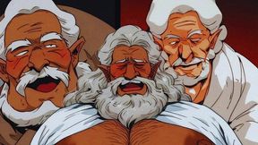 the old wizard of the kingdom likes to give his ass to the subjects of the castle. anime hentai fantasy