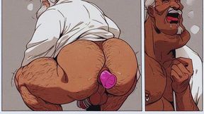the old wizard of the kingdom likes to give his ass to the subjects of the castle. anime hentai fantasy