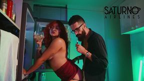 la cancion de nacho vidal y cristian cipriani en el libro interactivo saturno airlines