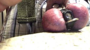 Strapped Peeking n Spurtin
