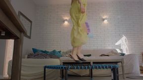 Amber - Black And Leather Half Ballet Shoes - Part 1