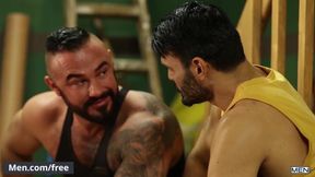 Buff hunks Jessy Ares Jean Franko sucking fucking - Men