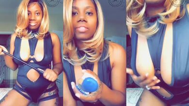 First Riding Crop Strike Ebony FemDom