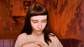 I'M A GOOD GIRL AT FIRST, BUT IF YOU TURN ME ON, I'LL BECOME A DIRTY CAT FOR YOU!