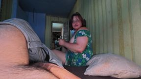 He came all over my chest when I jerked him off