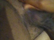 Horny phat thick ass shemale masterbates while fucking her ass with a dildo