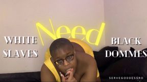 white slaves need Black Dommes bnwo HD MP4 1080p by Royal Ro