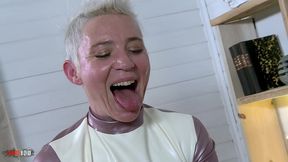 charlie collects for her parish and gets fucked hard by kevin white