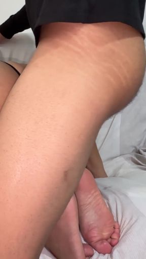 Big-assed Woman Has Sex with Her Husband's Friend.