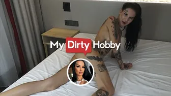 Busty Maja Bach takes hardcore anal and creampie compilation