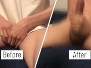 【素人】色白男子の変態オナニー、、、　イクときの声と大量射精が恥ずかしい(*ﾉωﾉ)Part.2　HENTAI japanese cumshot