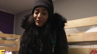 Fake Hostel Fit Goddess Capri Lmonde Fingering her Twat and Banged by