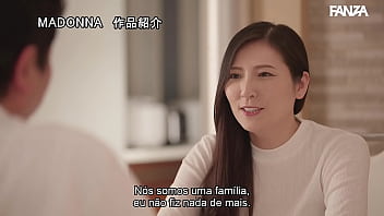 Japanese stepmom Yuna Shiina rides cock after graduation