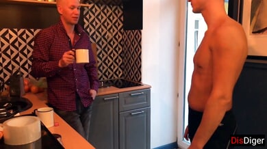 Kate Rich cheats on her husband as he watches her ride and take it deep from another man