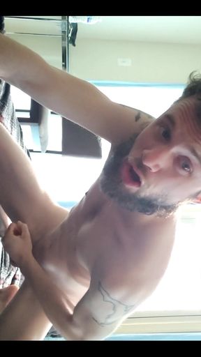 Afternoon Stroke and Cum