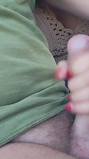On the Bus a Stranger Helps with a Handjob