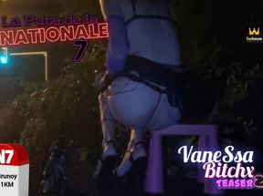 A whore in a mini-skirt with her ass, on the edge of the N7 in Brunoy. 2h00 Vanessabitchx Parischiennetrvprod⁹&sup1;