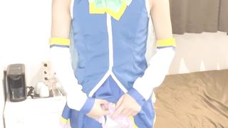 Japanese Costume play Femboy jacks【Aqua】【Konosuba】