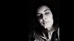 Sexy tattoo unshaved babe Mo Town shows off big tits and bath compilation