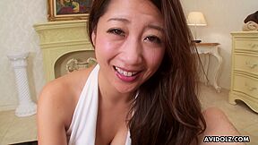 Satomi Suzuki - Japanese Wife Sucks Dick, Uncensored