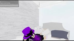 Having fun with someone in roblox