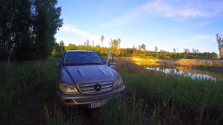 Nudism Adventures: Driving Naked To The Abandoned Lake