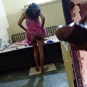 Indian punjabi desi babhi changing her clothes then catch up and fuck her hard hindi audio