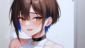 effeminate femboy likes to wear leather and get fucked in the ass in a gangbang. anime hentai pinoy