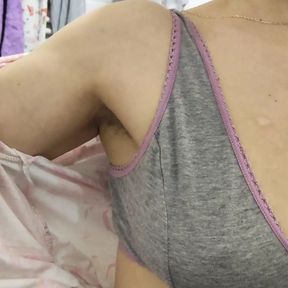 Compilation of Muscles Flexing, Pee and Milky Tits 4K