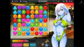 Brunette Neko Takes Dick In Sexy Anime Porn Game Huniepop Scene