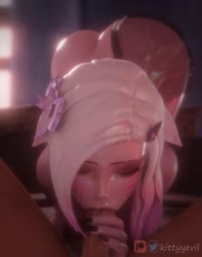 Ahri Pleases You With Her Mouth~ ❤️💦 [League Of Legends Ahri Porn Animation]