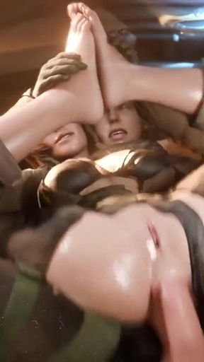 Rough Anal Destruction: Thirsty Bubble Butt Swallowing Monster Cock Balls Deep - Hot Ass Begging