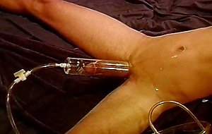 Extreme vacuum pumping bondage muscle