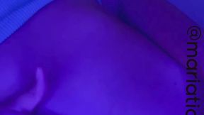 Belly button filled with cream