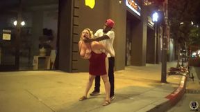 mature exhibitionist cameron skye milks big thick cock rome major!