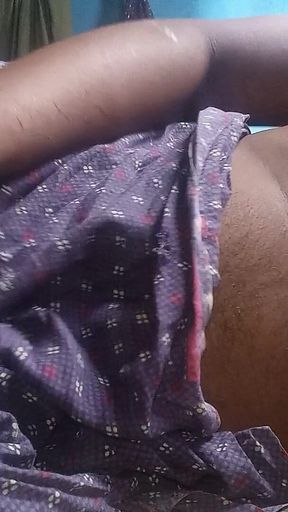 Tamil Wife Big Black Boobs with Kissing Pussy