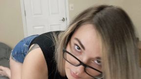 Fuck my face and cum in my mouth POV