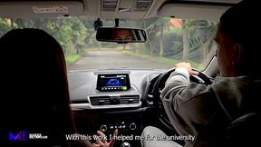 Petite street vendor gets fucked by a Latino guy - Max Betancur and Athenea Rose