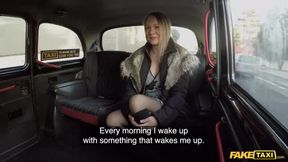 Cockney driver gets his huge cock in Angels wet pussy