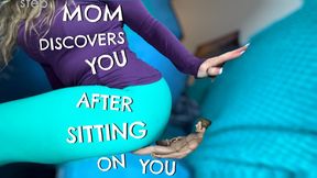 Giantess step-Mom Discovers You After Sitting On You