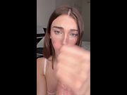 Wanna watch me suck you slow? 💘