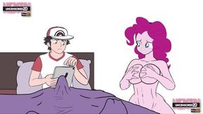 Ditto Fucking Like Pinkie Pie Of Mlp Equestria With Pokemon Cosplay Hentai Parody My Little Pony Big