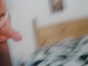 Rough old tranny clip wanking cock close up ,for a few seconds