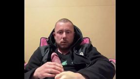 Blowing Myself in the Back Room Like A True Wannabe Pornstar